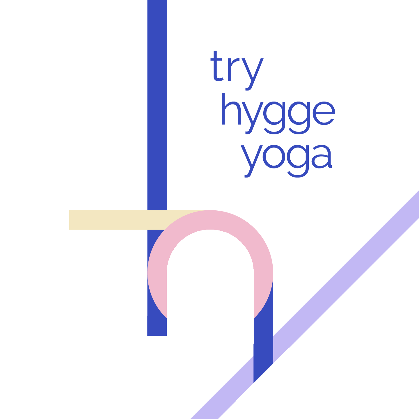 Logo von Tryhyggeyoga, die in und um München Yoga Retreats zu fairen Preisen anbieten.